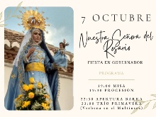 7 de Octubre - Día de la Virgen del Rosario