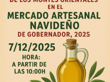 CONOCE LAS MARCAS DE AOVE DE LA COMARCA EN EL MERCADO ARTESANAL NAVIDEÑO DE GOBERNADOR